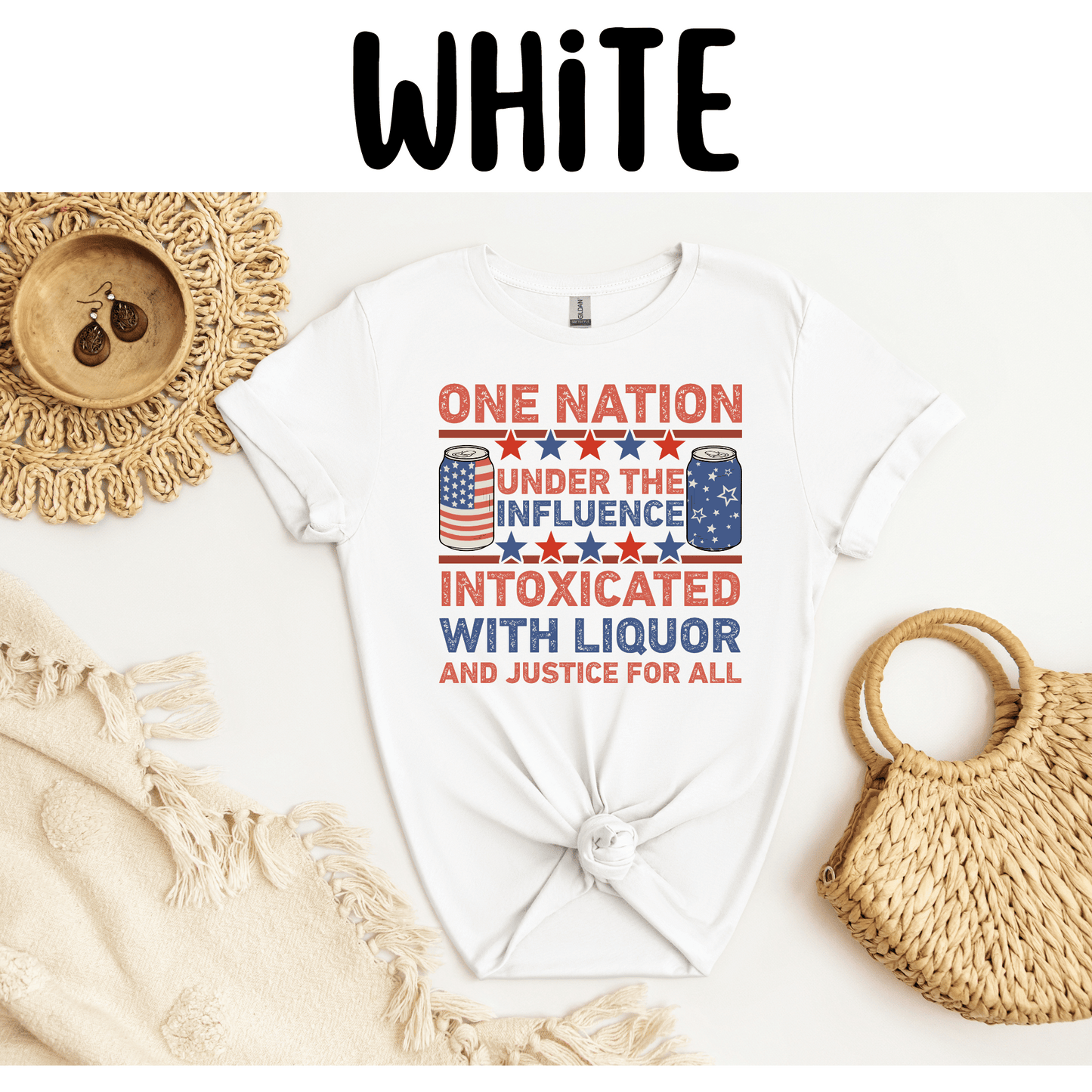 Intoxicated Patriotic T-Shirt