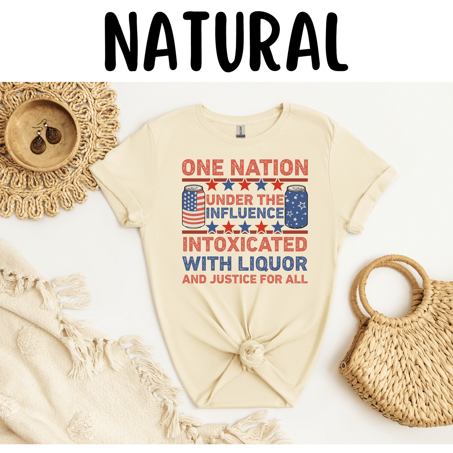 Intoxicated Patriotic T-Shirt