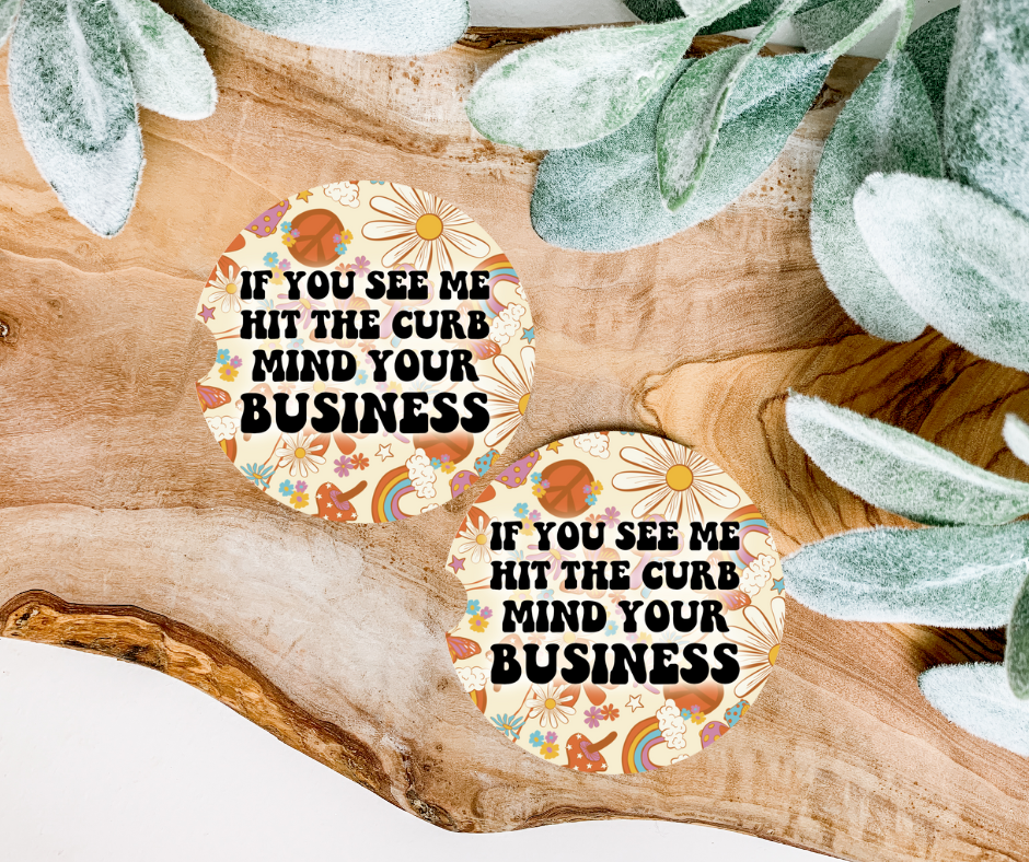 Hit the Curb Car Coaster