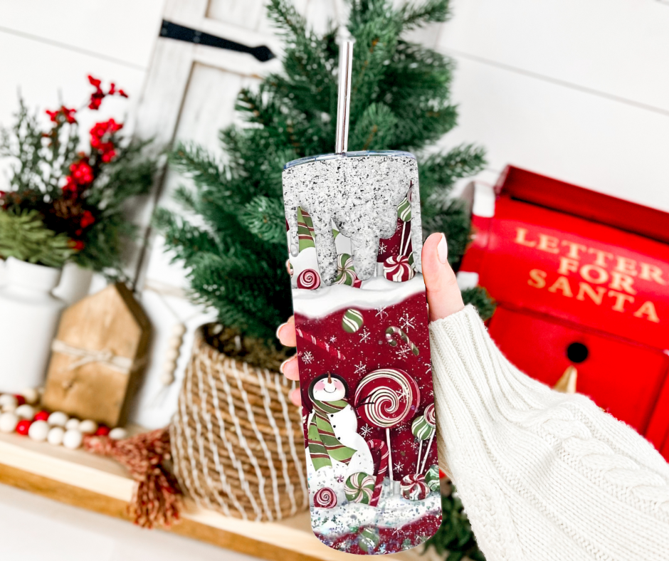 Frosty Snowman Tumbler