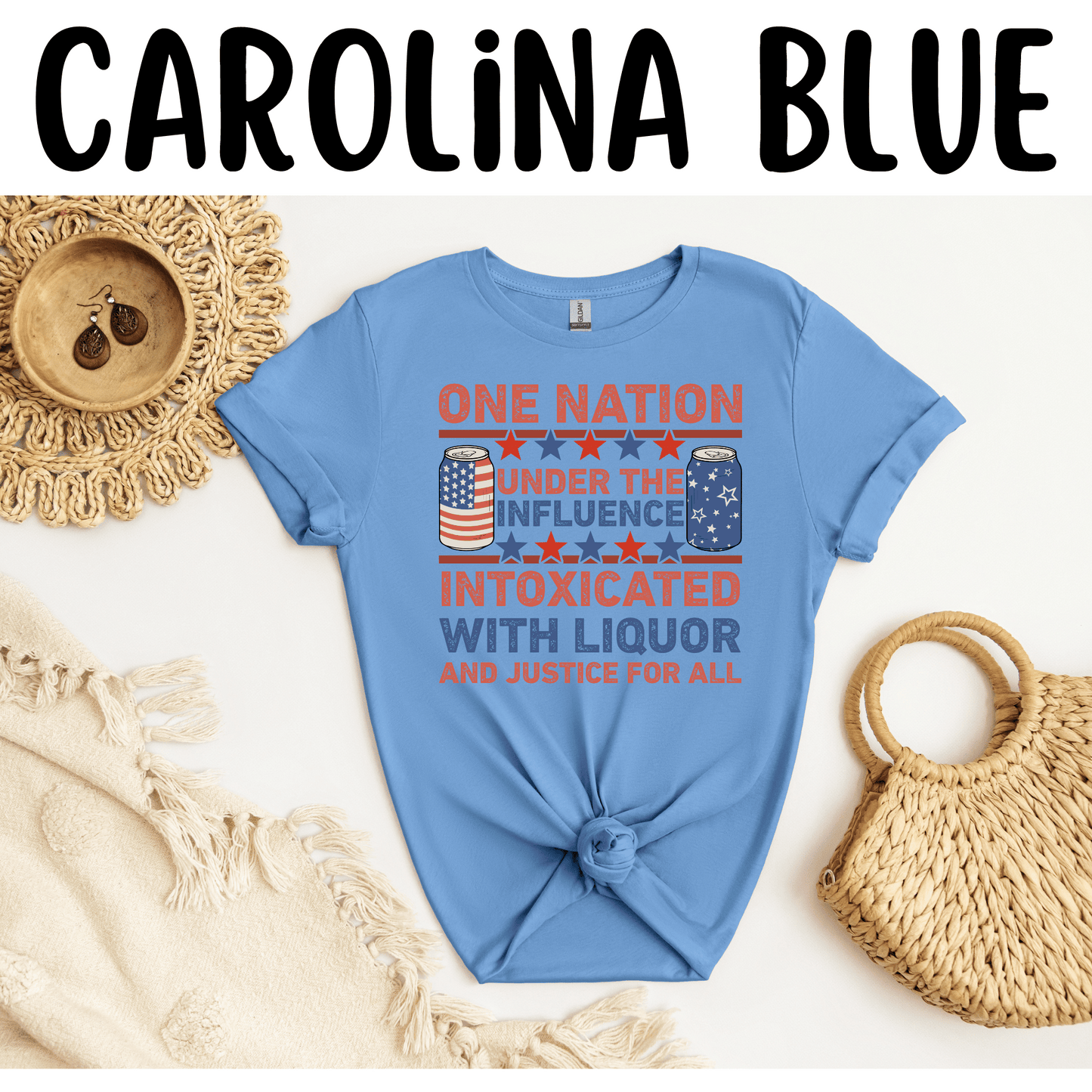 Intoxicated Patriotic T-Shirt