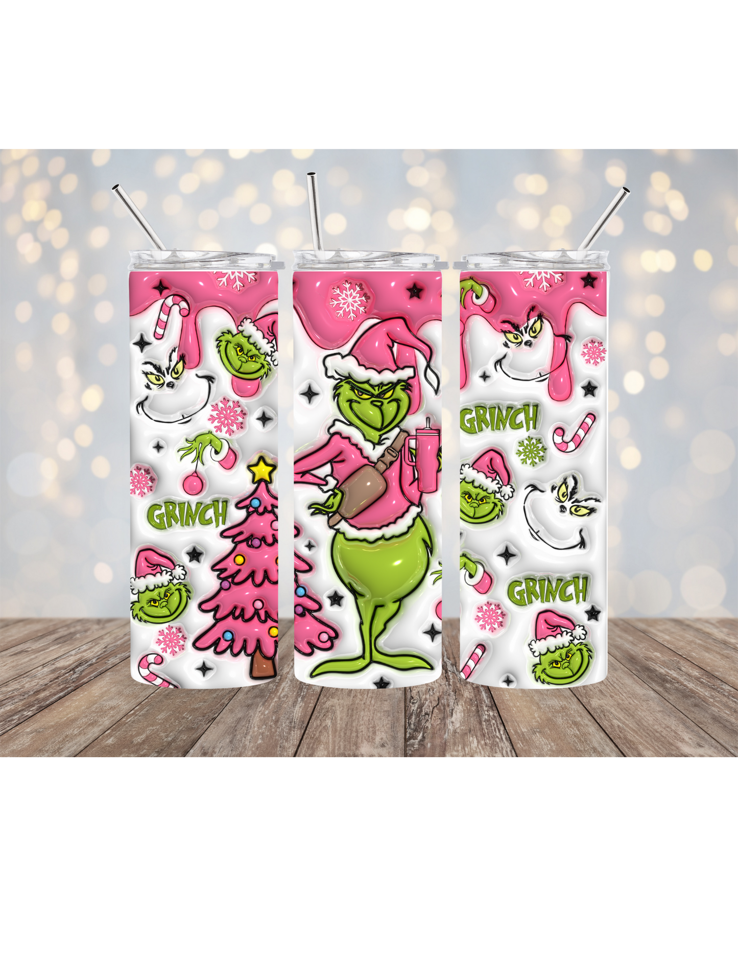 Basic Grinch Tumbler