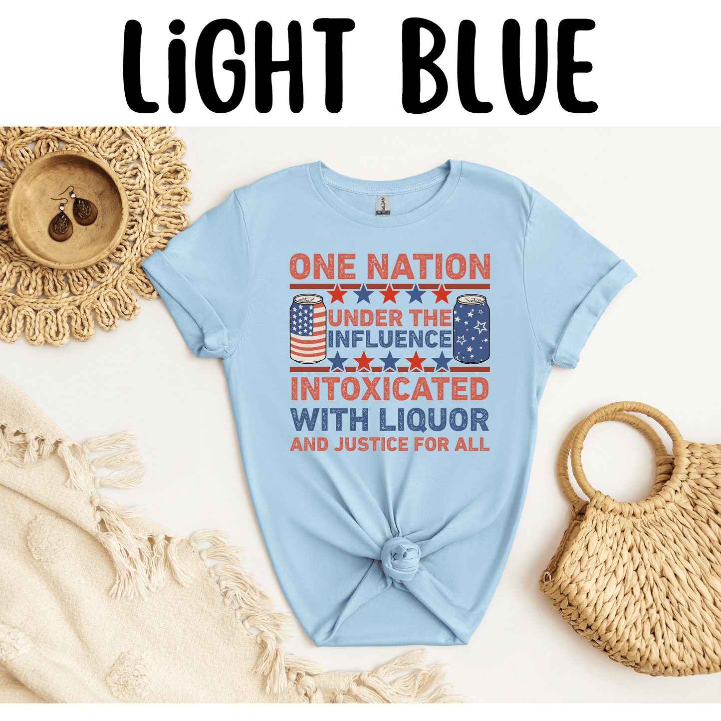 Intoxicated Patriotic T-Shirt