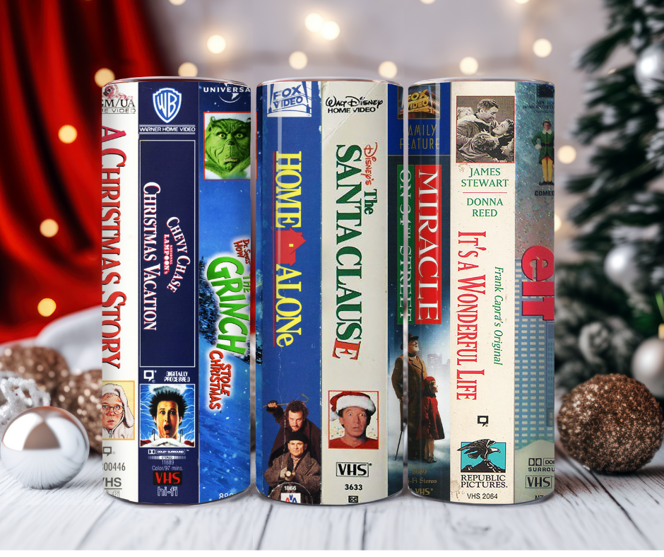 Christmas Movies Tumbler