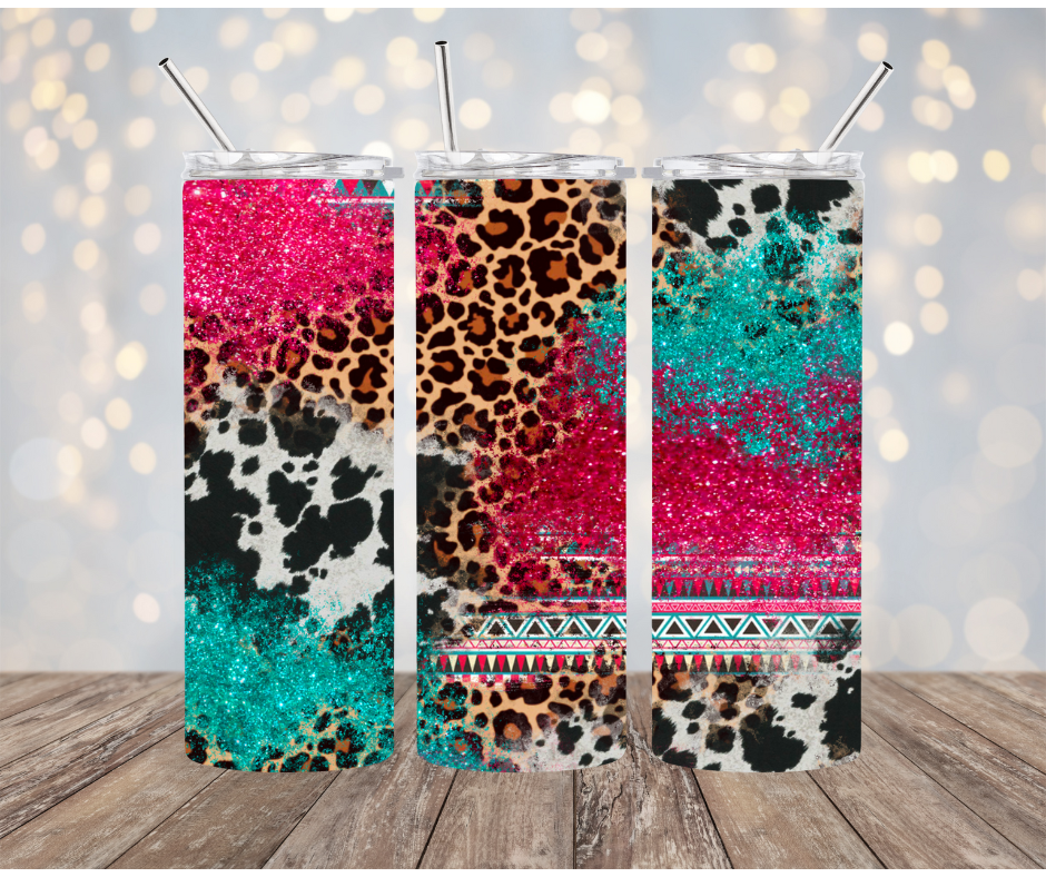 Animal Printed Tumbler