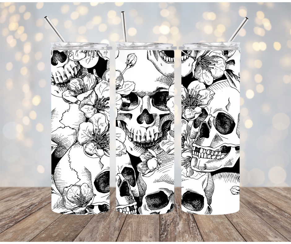 Skull Tumbler