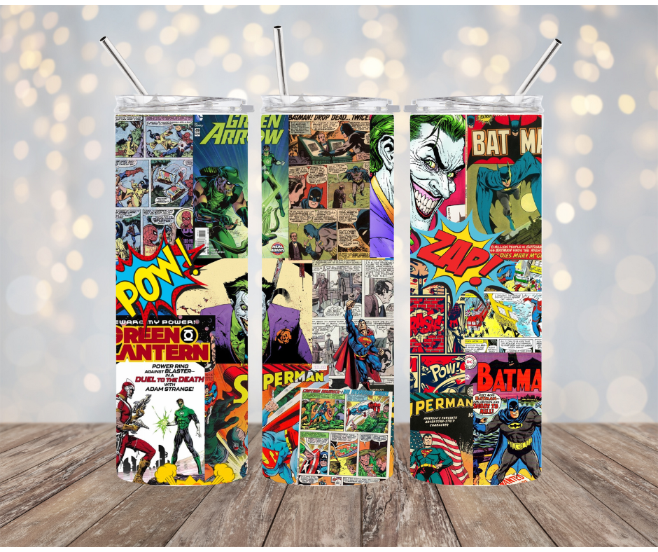 Comic Superhero Tumbler