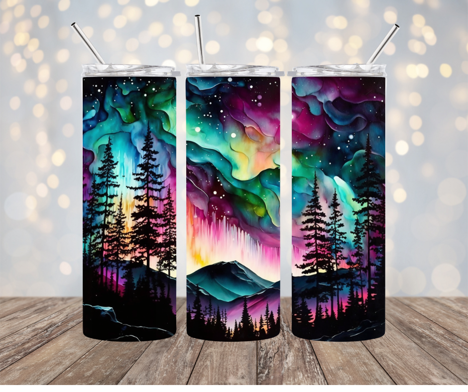 Northern Lights Tumbler