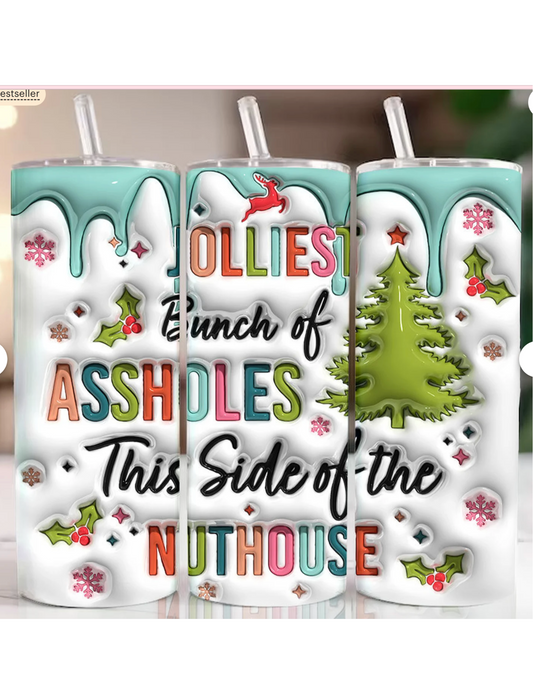 Jolliest Assholes Tumbler