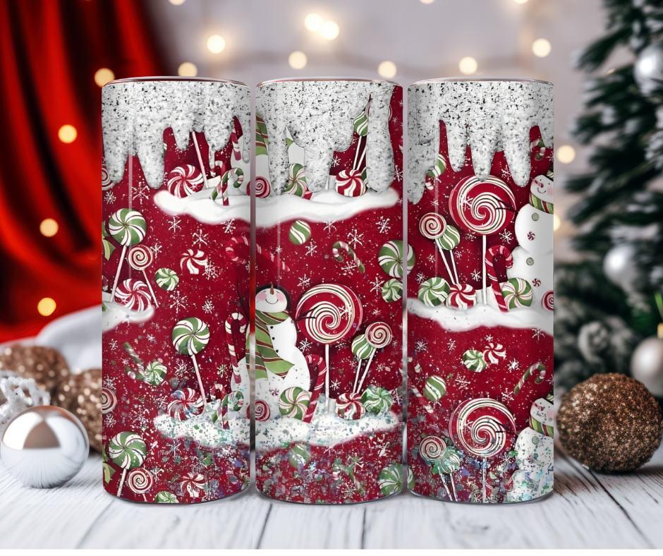 Frosty Snowman Tumbler