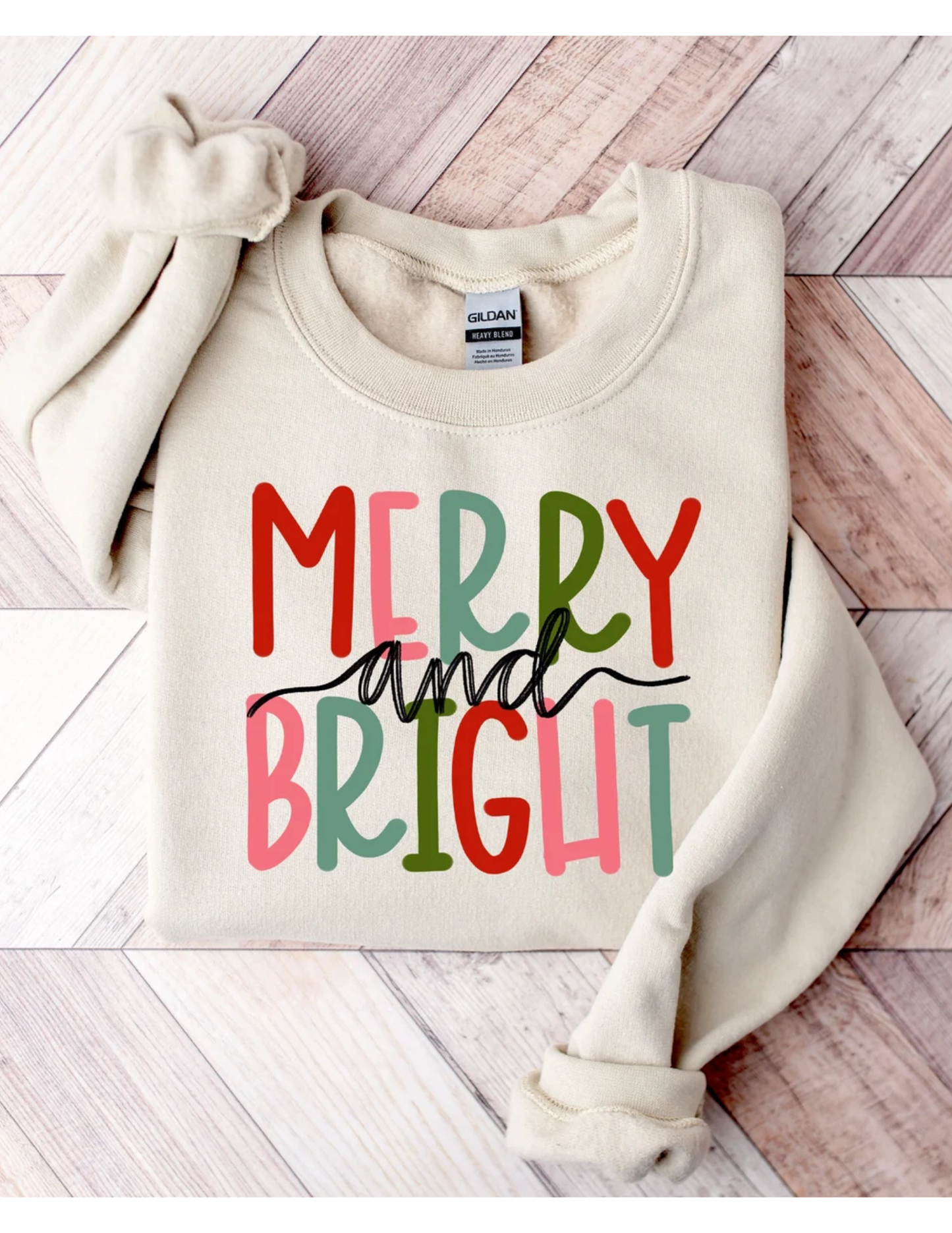 Merry and Bright Crewneck