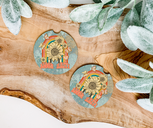 Bloom Happy Car Coaster