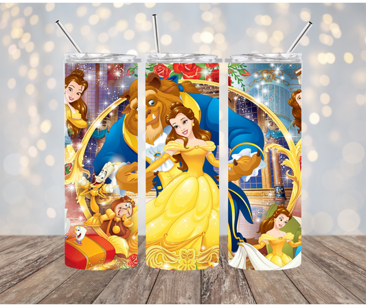 Beauty and the Beast Tumbler
