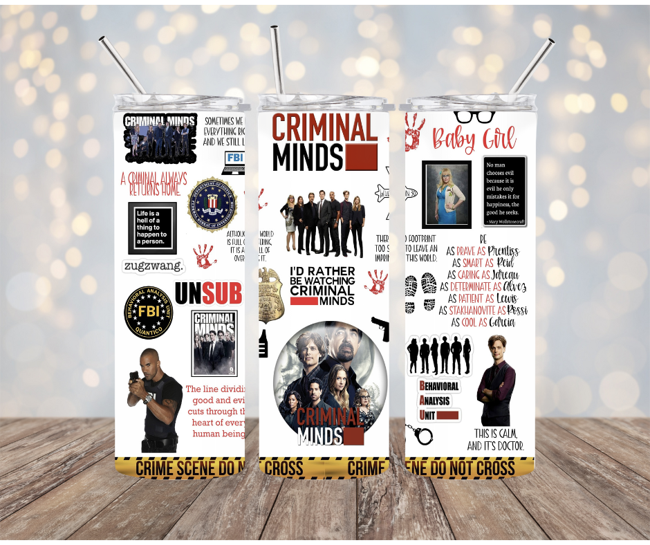 Criminal Minds Tumbler