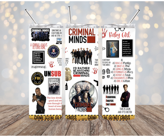 Criminal Minds Tumbler