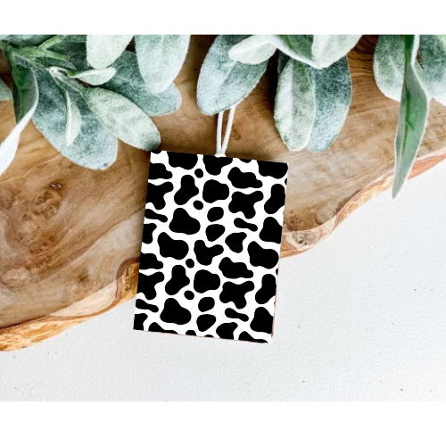 Cow Print Air Freshener