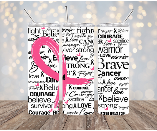 Breast Cancer Tumbler