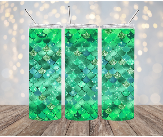 Mermaid Scale Tumbler