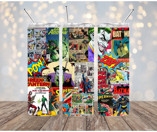 Comic Superhero Tumbler