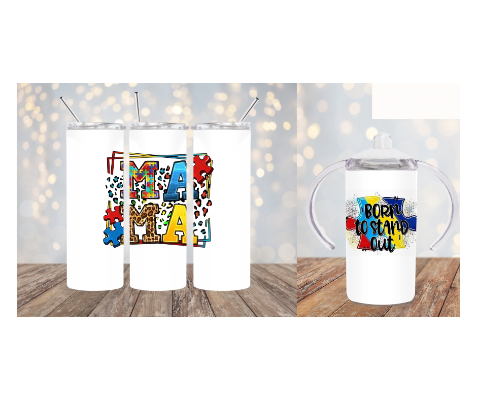 Autism Tumbler and Sippy